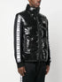 Icon stripe padded jacket